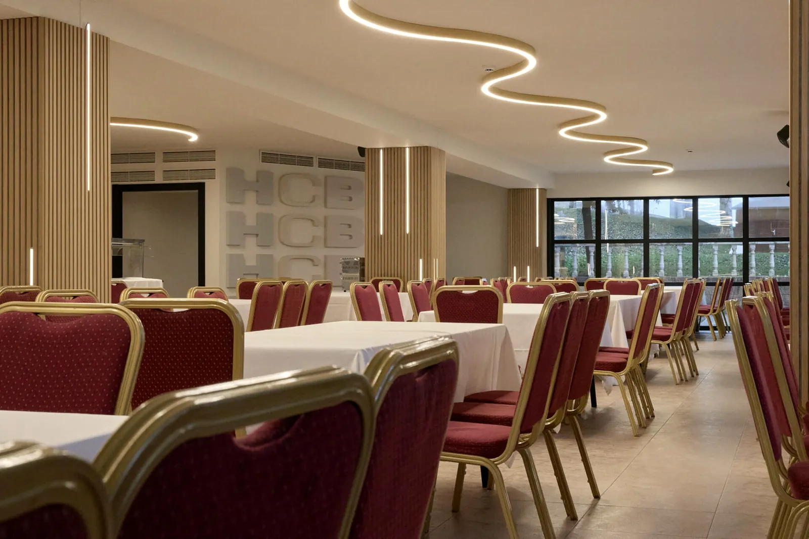 Sala Isla para eventos en el Hotel Ciudad de Burgos